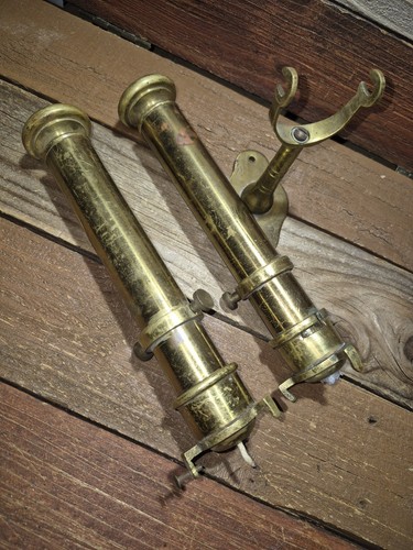 Gimbaled nautical brass - gimbaled, candle